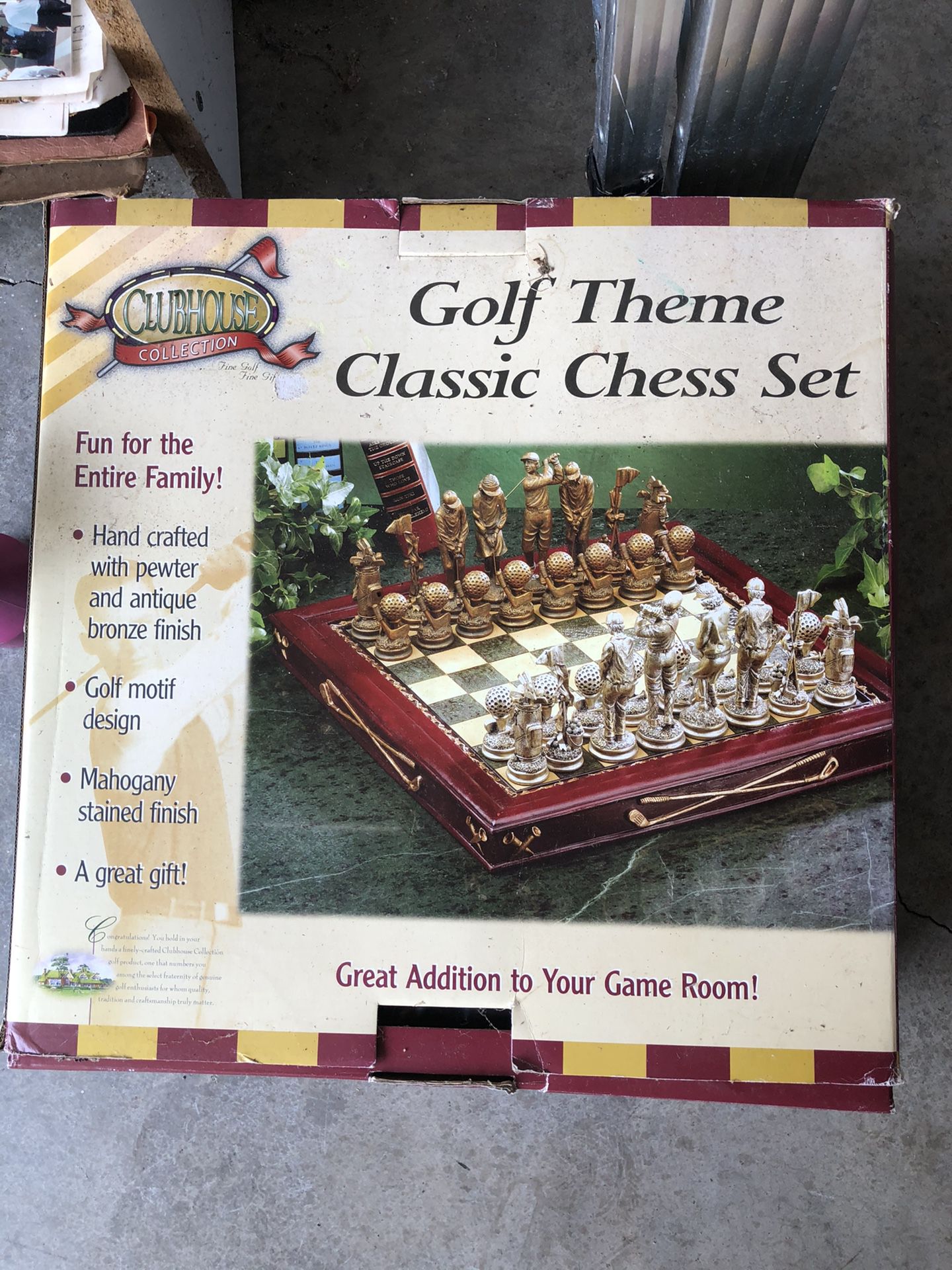 Golf Theme Chess Set
