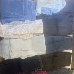 Pantalones Para Niñas Talla 10 $5 Cada Uno 