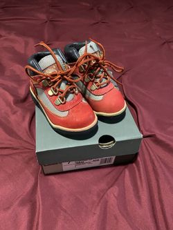 Red Toddler Field Boots