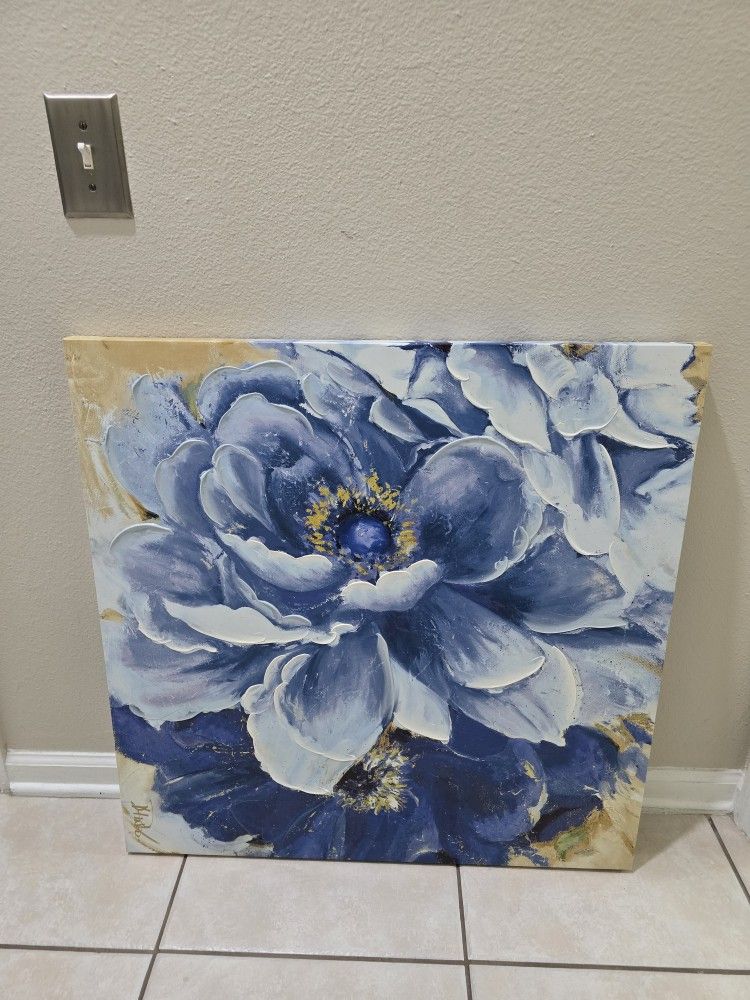 Flower Frameless Picture Collectibles & Art