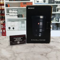 Sony FE 16-35mm F2.8 GM Lens 