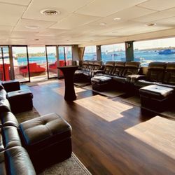 Gray Leather Recliner Couches 