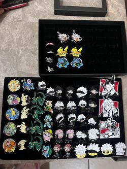 New Pins and Rings for sale