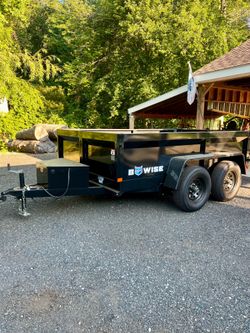 2023 B-Wise DT610LP-LE-10 10K heavy duty dump trailer