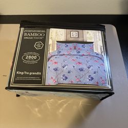 King Size Bamboo Bed Sheet