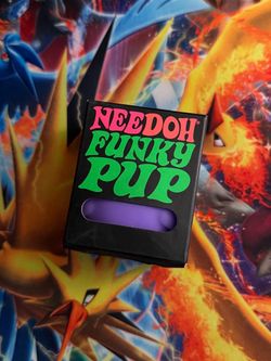 Needoh Funky Pup purple Authentic Schylling Nee Doh Squishy Viral New