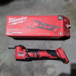 Milwaukee 2626-20 M18 18V Lithium Ion Cordles Multi Tool