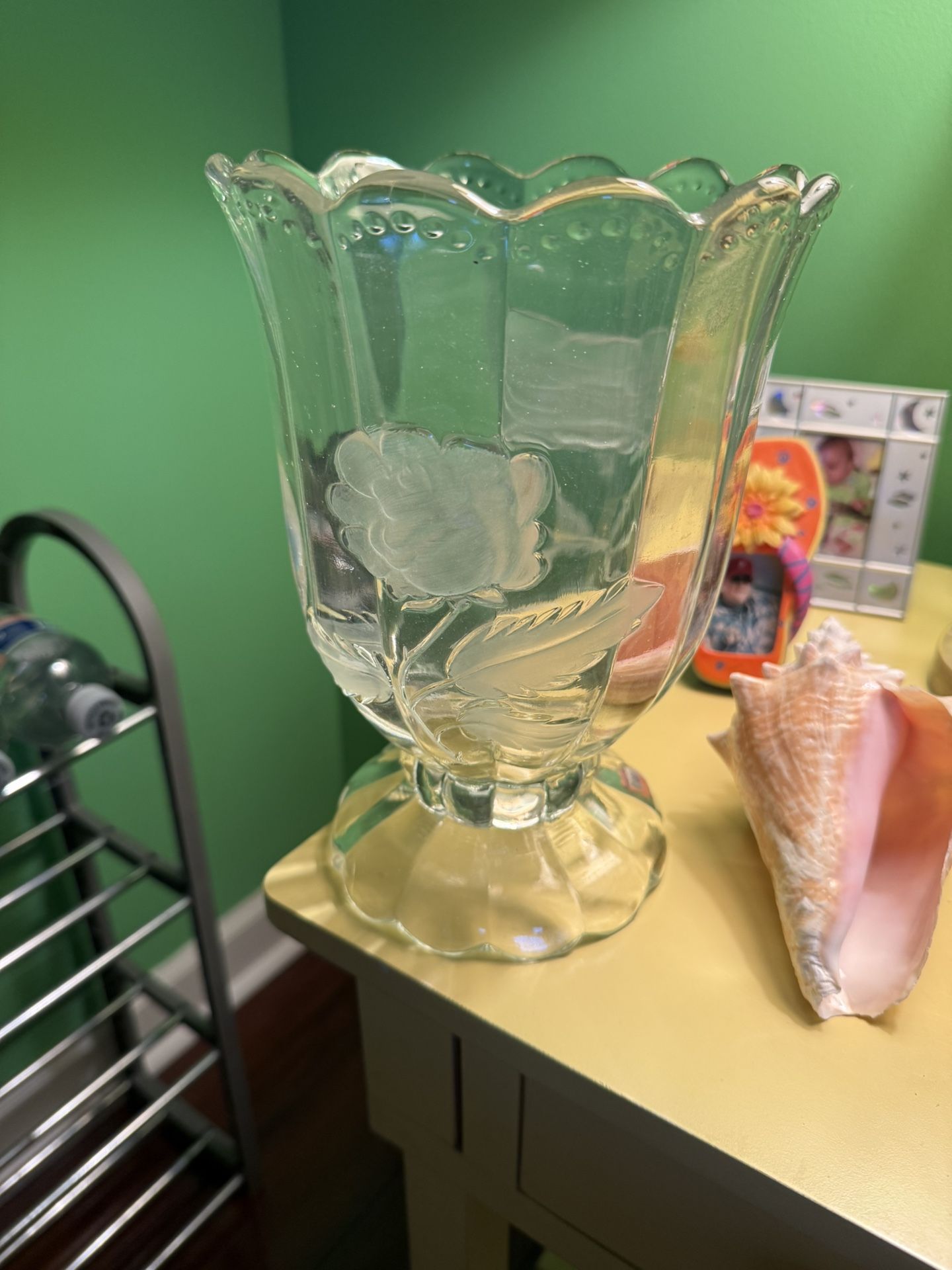 Beautiful Lead Crystal Vase