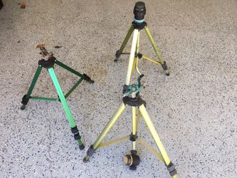 Three Standing Sprinklers.