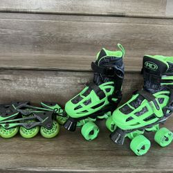 Roller Blades/Skates 2 In 1