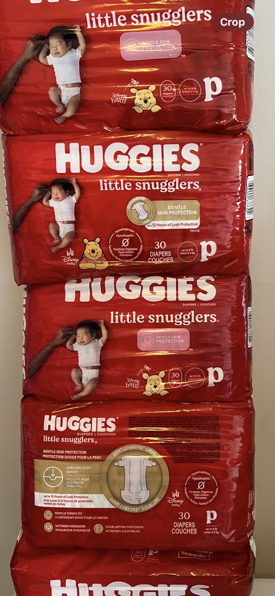 Huggies Little Snugglers 30 Count 5/$35