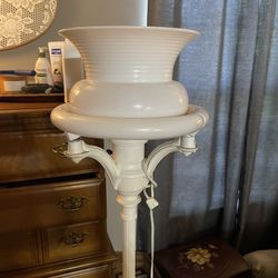 Antique Marble Bottom Floor lamp