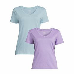 New! Women’s Short Sleeve V-Neck relaxed fit shirt👚$5 each or 3 for $12!!