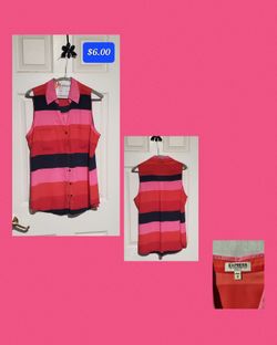 Multi-Color Office-Wear Top