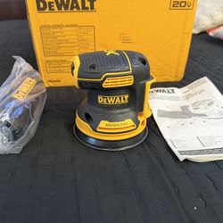 lijadora roto-orbital inalámbrica DEWALT 20V MAX XR