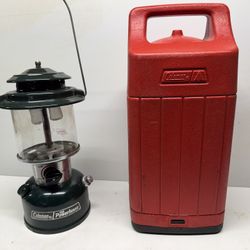 Coleman Powerhouse Lantern Model 290 With Case Nice. Must Pick Up