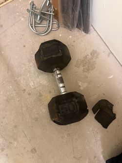 Used condition 50lb pair DB