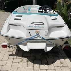 1996 Sea Ray F14 & Original Trailer 