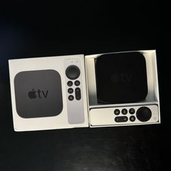 Apple TV 4K 32GB (2nd Gen) A2169 - Like New w/ Remote