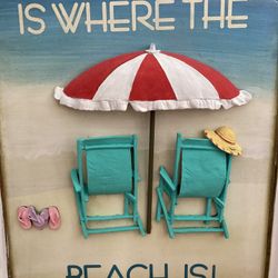 Nautical Beach Sign