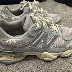 New Balance 9060 Gray Pink And Cream 8.5
