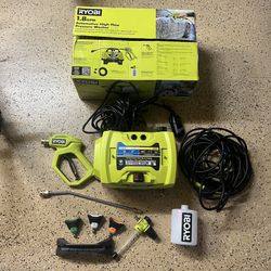 RYOBI 1200 PSI 1.8 GPM Cold Water Automotive High Flow Electric Pressure Washer Kit