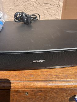 Bose “Solo Tv Sound System