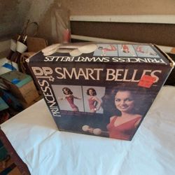 DP Princess Smart Belles Ladies Hand Weights each 3.3 lb Vintage with Box