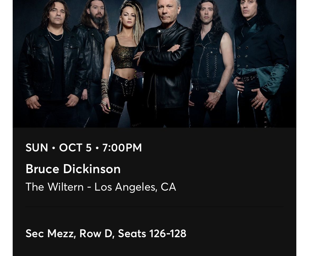 Concert Tickets