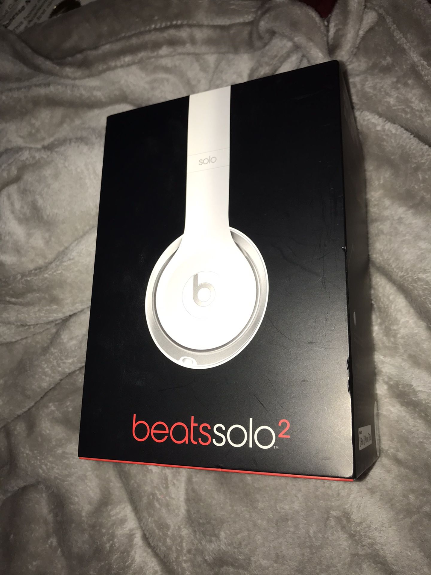 BEATS SOLO2 *WIRED* WHITE/SILVER