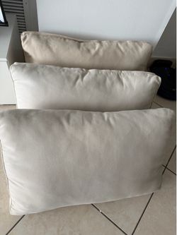 Outdoor patio cushions pillows sofa couch