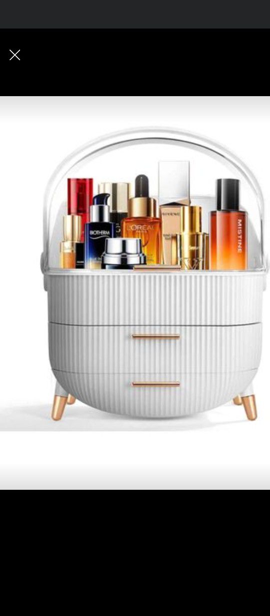 Makeup Organizer For Vanity, Fabulous Skincare Organizer, Fit For The Bathroom, Living Room, Bedroom Counter 