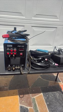Riland welding machine it comes with the Tig cable, cable stick and plasma cutter
