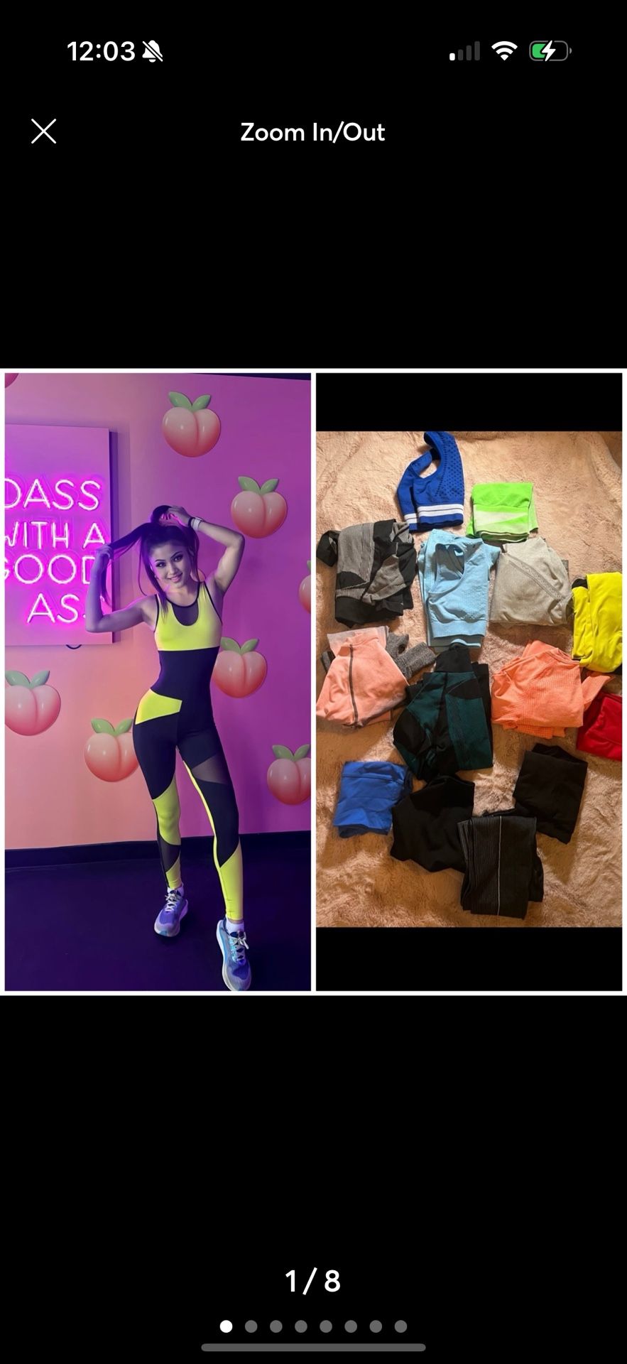 Workout clothes lots bundle
