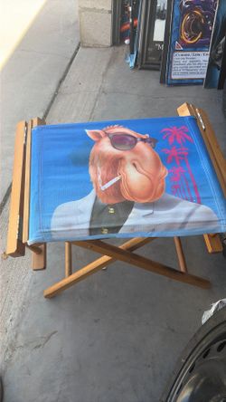 Complete camel chair, 150 OBO