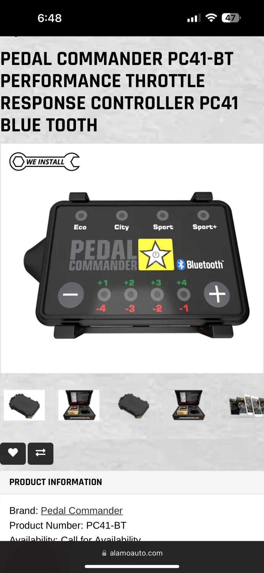 Pedal Commander Mazda