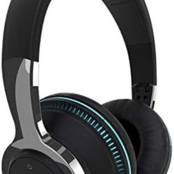 YONGYUN Foldable Wireless Headphones, Bluetooth Over-Ear Headphones, 