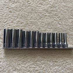 SNAP-ON 3/8 DEEP METRIC SOCKET SET