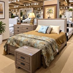 5 piece queen size bedroom set