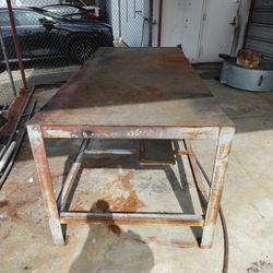 Industrial Steel Work Table Heavy Duty 