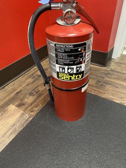 Sentry Dry Chemical Extinguisher