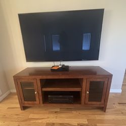 Wood TV Stand