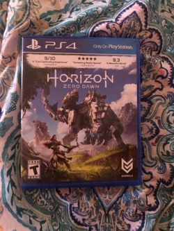 PS4 Horizon Zero Dawn