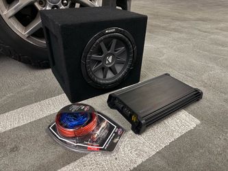 Kicker 10”sound system