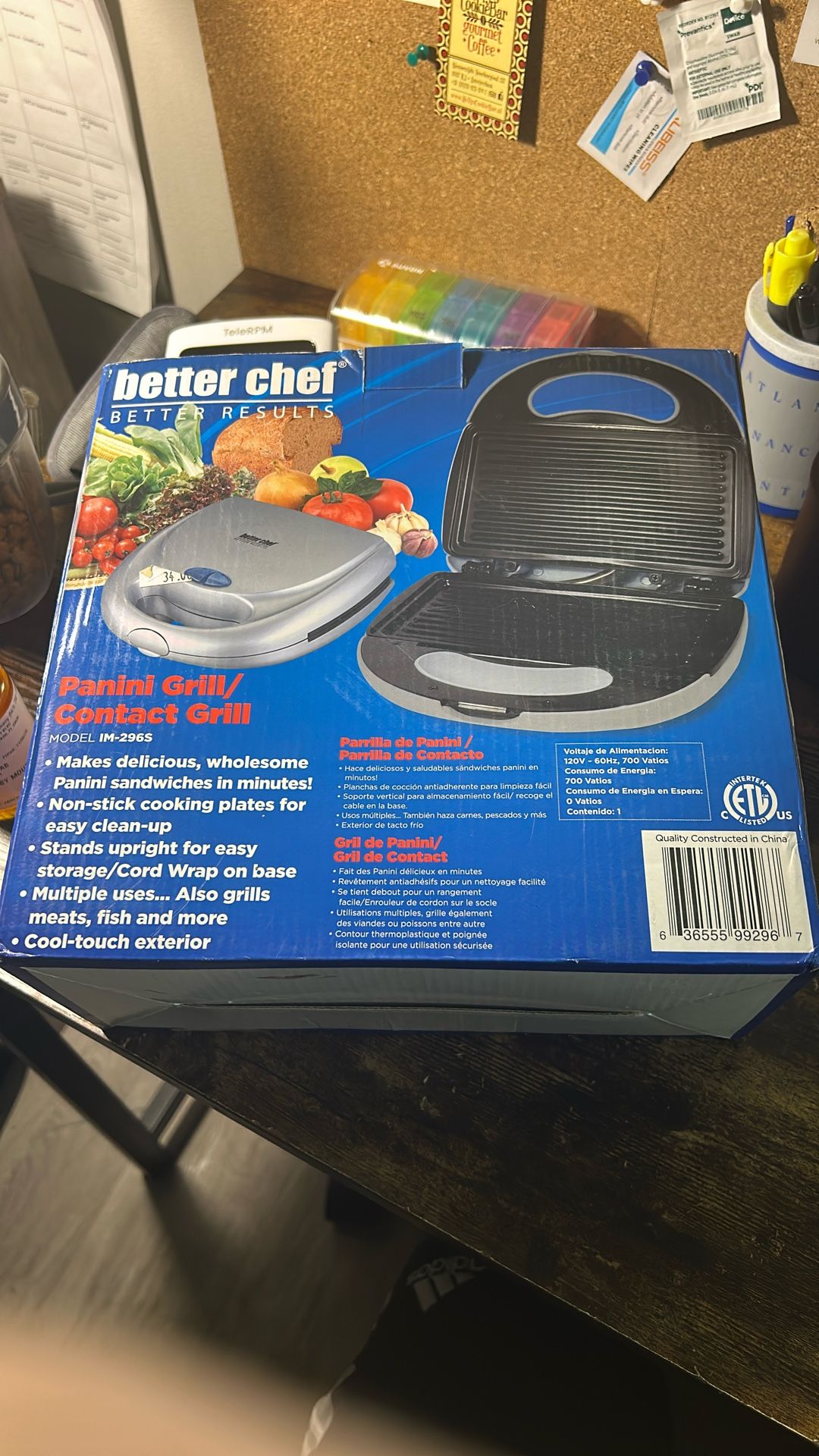 NIB Panini Grill