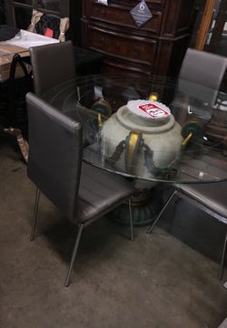 Glass table