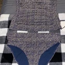Women’s two-piece swimwear set is from Bond-Eye Australia size 14 bra (d/dd) bottom size 14 gently used must pick up