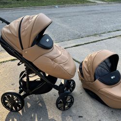 Riko Brand Stroller And Basinet 