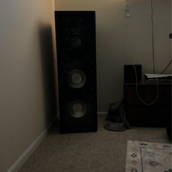 Pro Studio Tower Movie Theater Speakers With Receiver