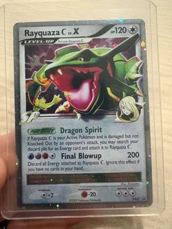 FS/FT Pokemon Rayquaza LV. X NM
